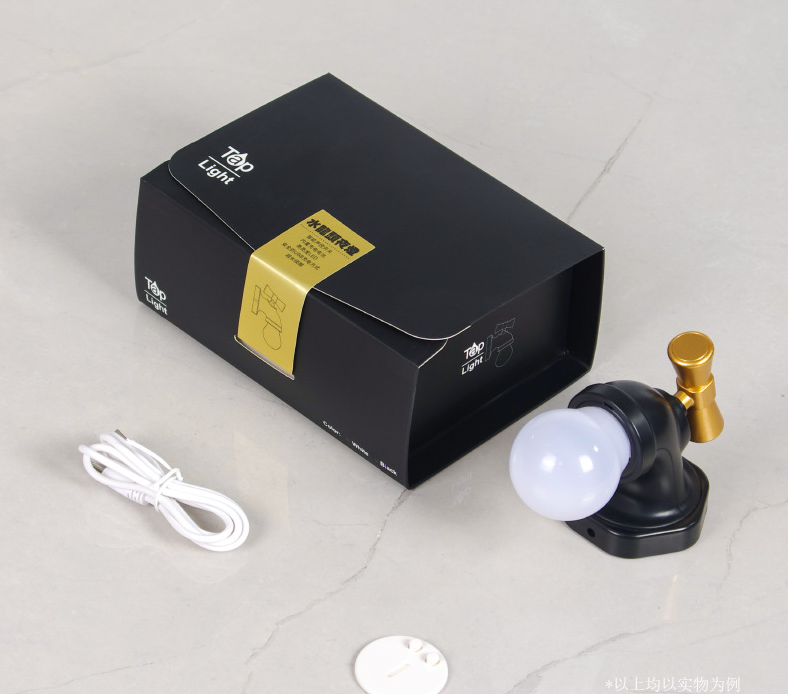 Lámpara Nocturna LED con Diseño de Grifo