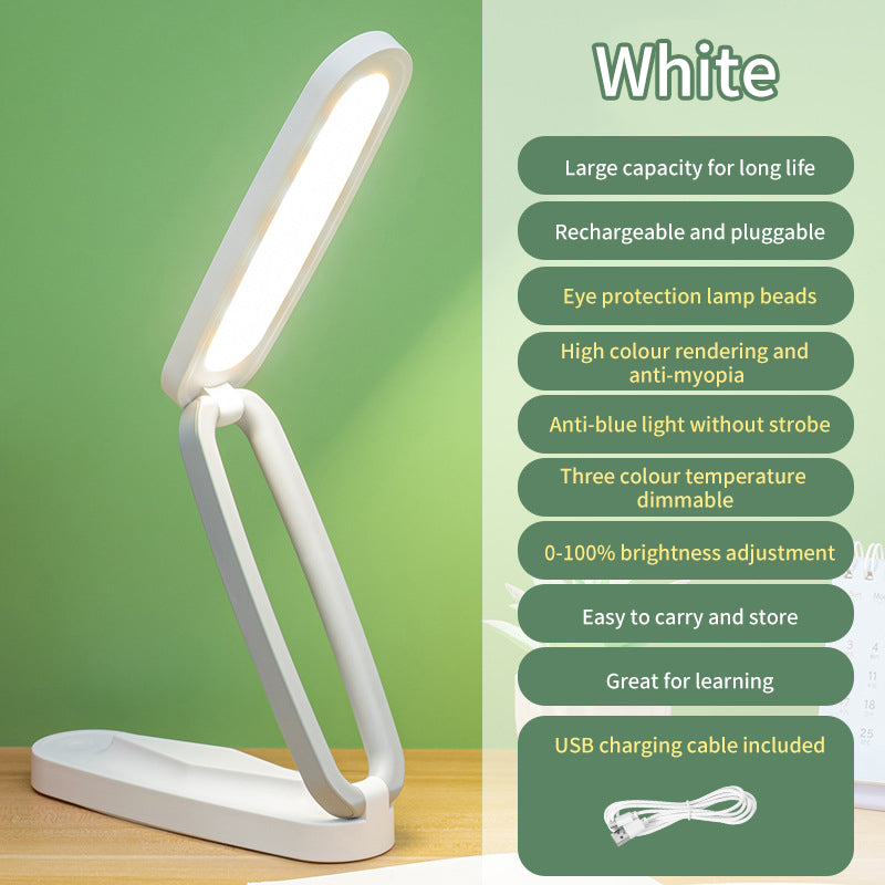 Lámpara LED Plegable y Recargable para Escritorio