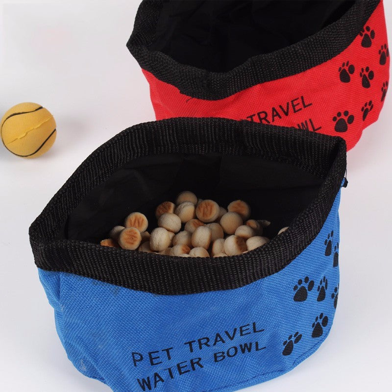 Comedero Plegable Portátil para Perros y Gatos