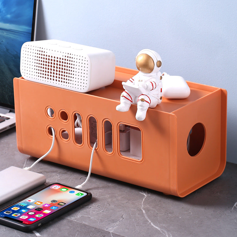 Caja Organizadora para Cables, Regletas y Cargadores