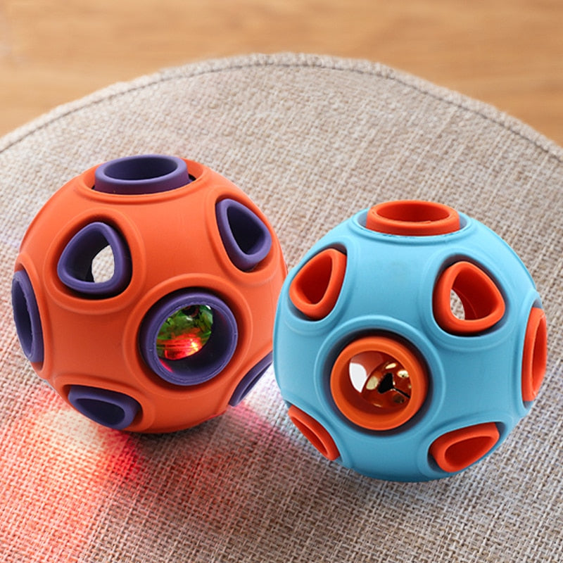 Pelota Interactiva para Perros con Sonido y Dispensador