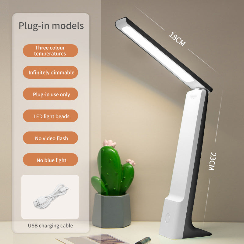 Lámpara LED de Escritorio Recargable y Plegable