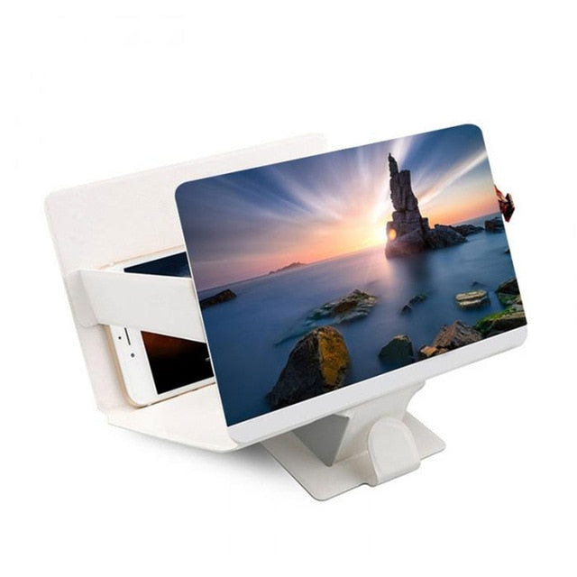 Amplificador de Pantalla para Celular con Soporte de Escritorio