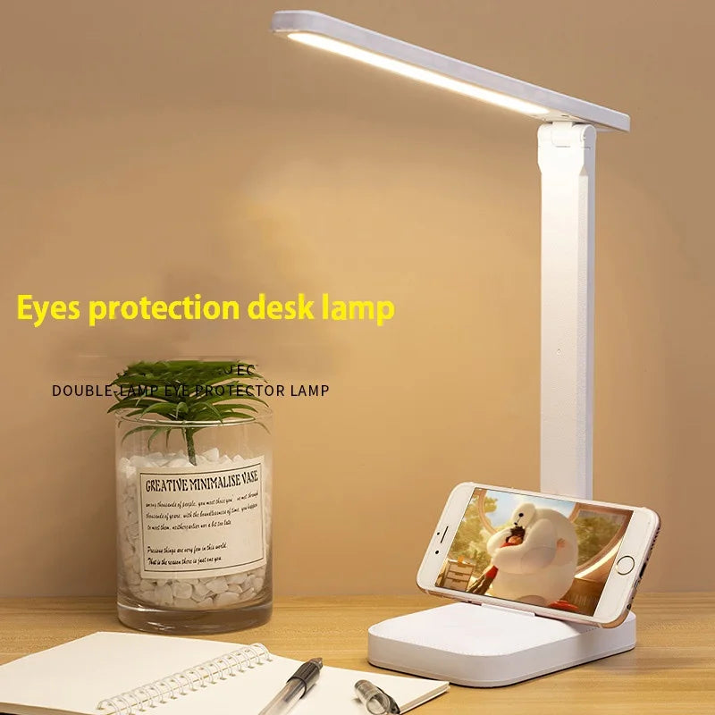 Lámpara LED de Escritorio con Control Táctil y Regulación de Luz
