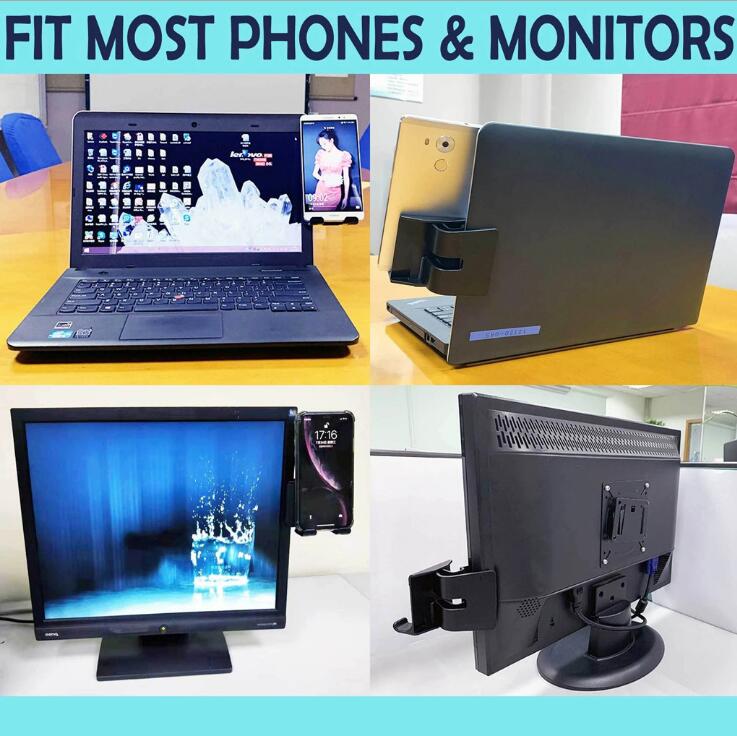 Soporte Ajustable para Celular en Notebook o Monitor