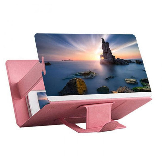 Amplificador de Pantalla para Celular con Soporte de Escritorio
