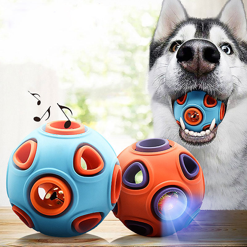 Pelota Interactiva para Perros con Sonido y Dispensador