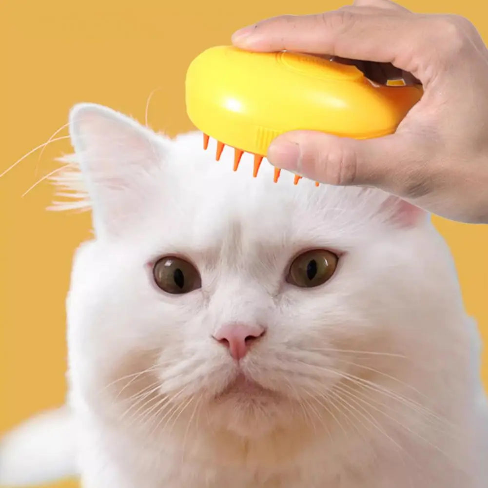 Cepillo Multifuncional para Mascotas con Diseño de Fruta