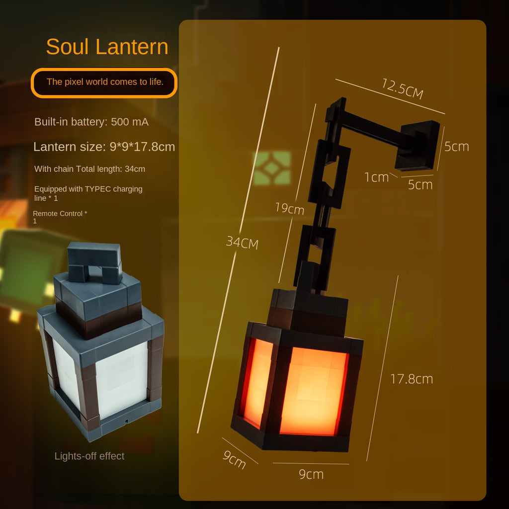 Lámpara LED Pixelada de Ambiente Recargable