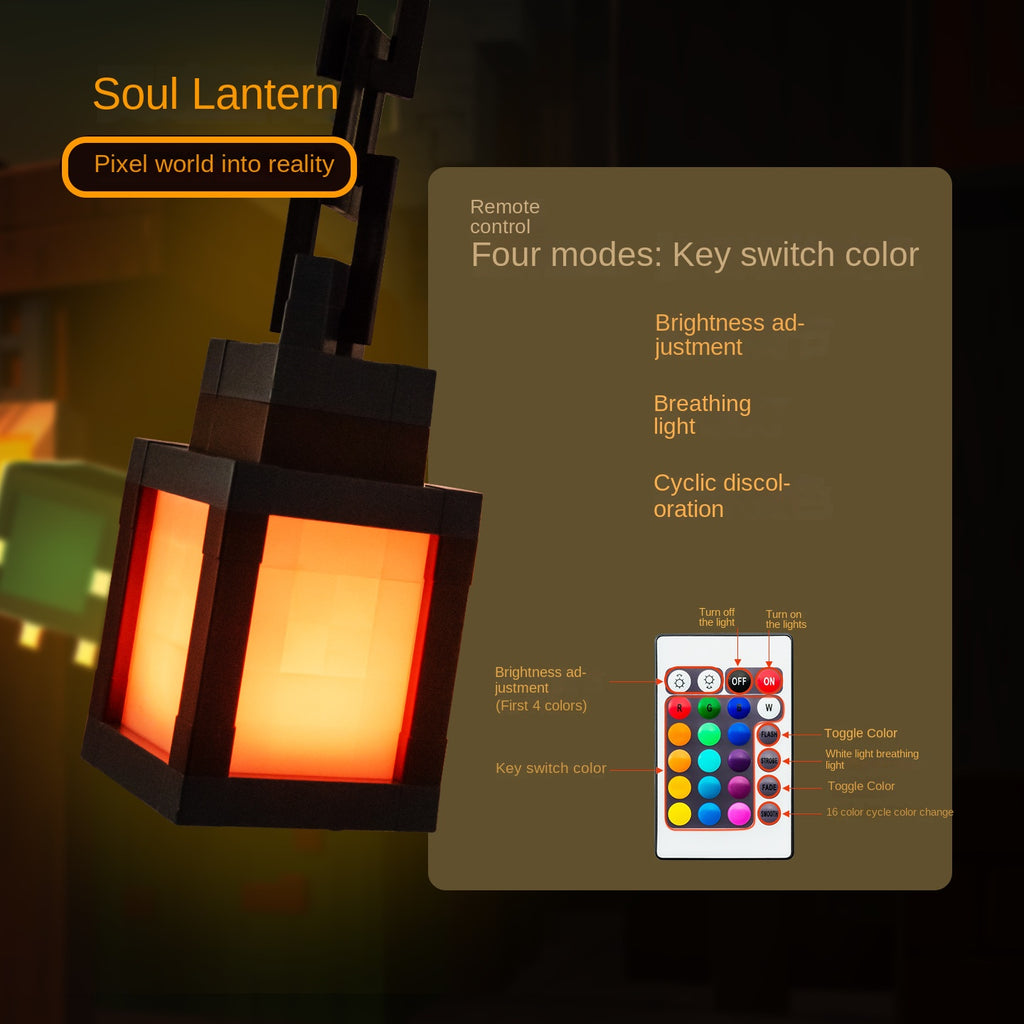 Lámpara LED Pixelada de Ambiente Recargable