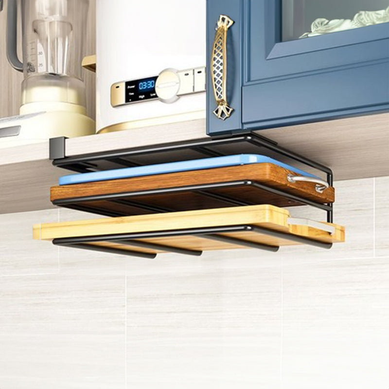 Organizador Bajo Alacena para Rollos, Trapos y Tablas