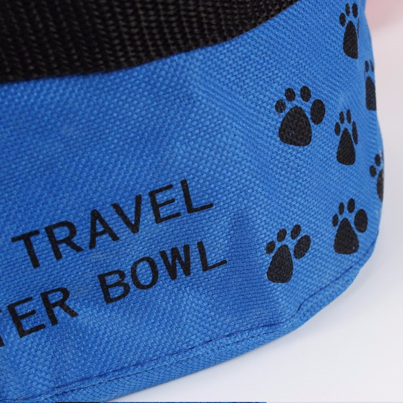 Comedero Plegable Portátil para Perros y Gatos