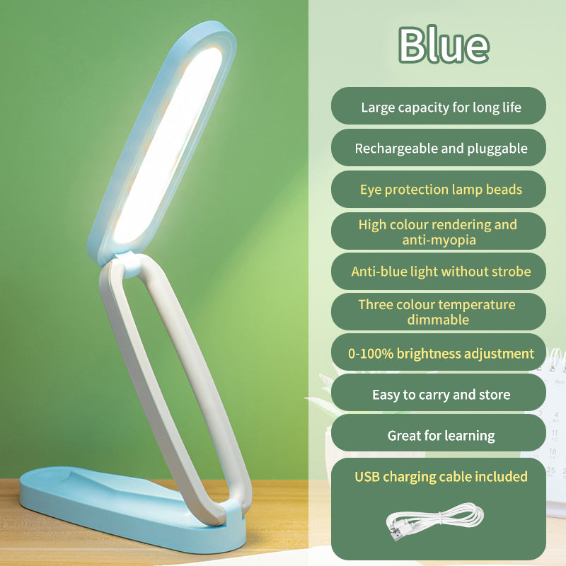 Lámpara LED Plegable y Recargable para Escritorio