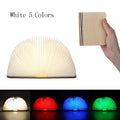 Lámpara LED Plegable con Diseño de Libro