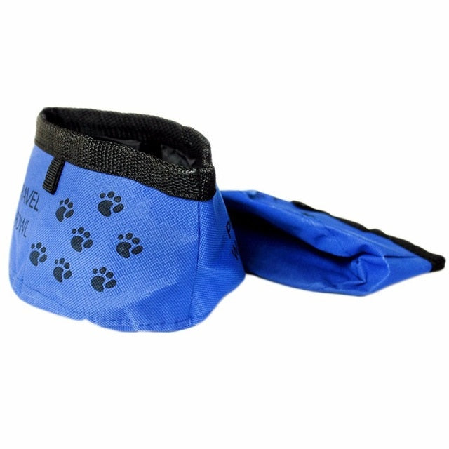 Comedero Plegable Portátil para Perros y Gatos