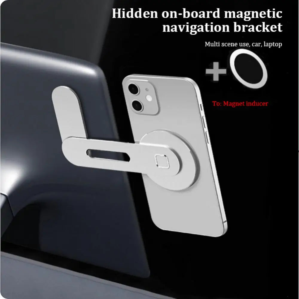 Soporte Magnético para Celular en Notebook y Monitor