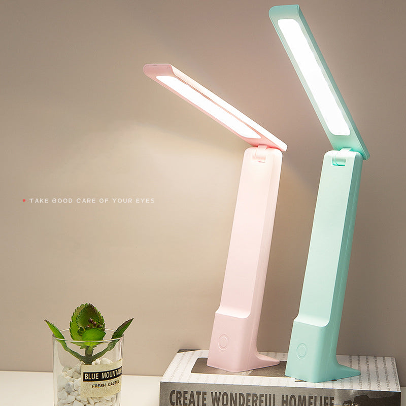 Lámpara LED de Escritorio Recargable y Plegable
