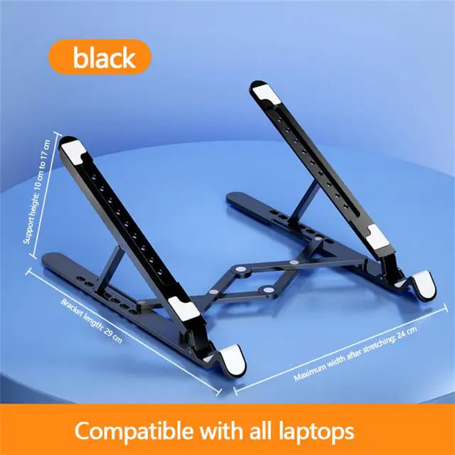 Soporte Plegable para Notebook con Ventilación