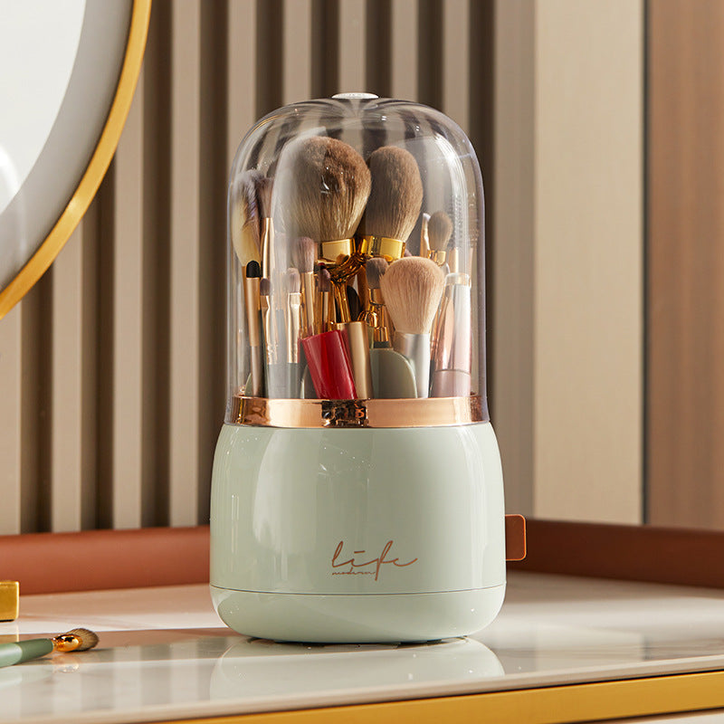 Organizador Giratorio para Brochas de Maquillaje