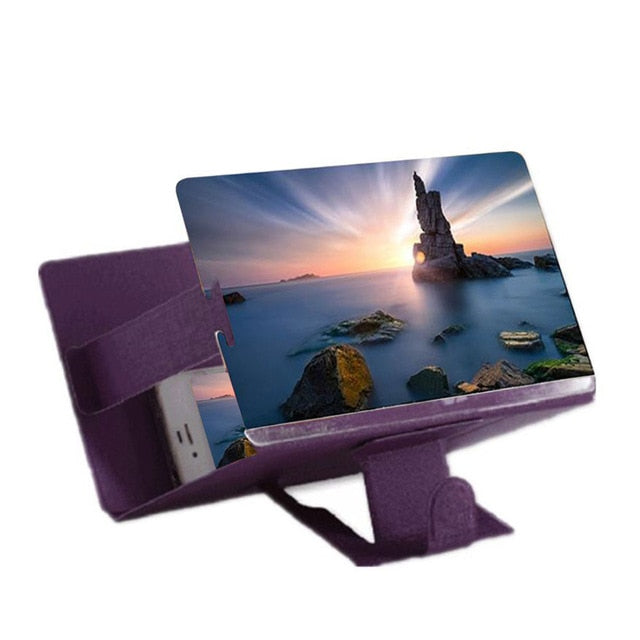 Amplificador de Pantalla para Celular con Soporte de Escritorio
