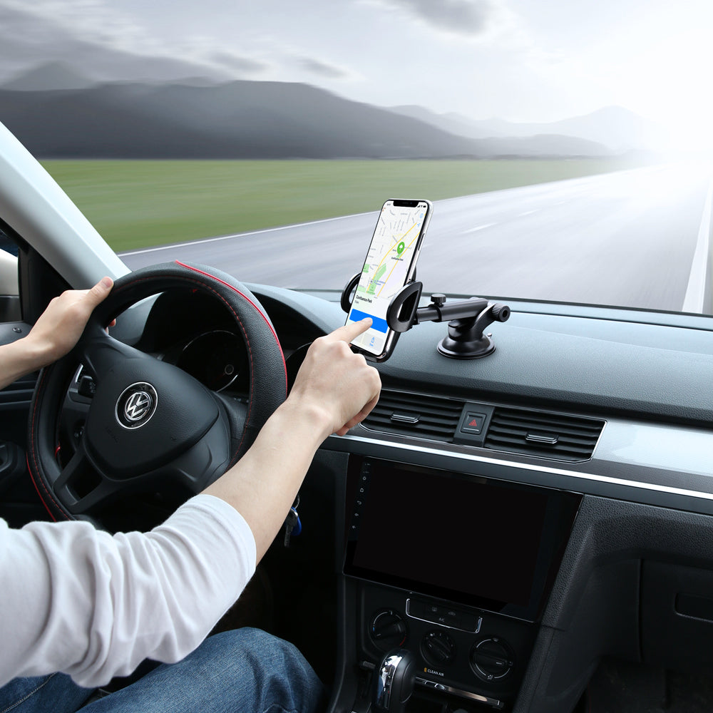 Soporte 360° para Celular en Auto con Ventosa