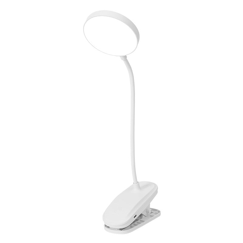 Lámpara LED Recargable con Pinza para Escritorio