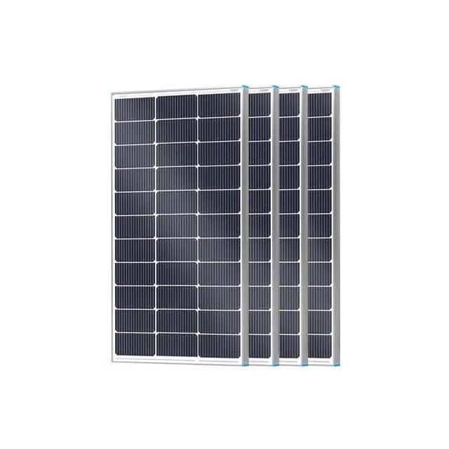 Renogy 100W N-Type TOPCon Rigid Solar Panel 4-Pack – 400W Solar Power Kit