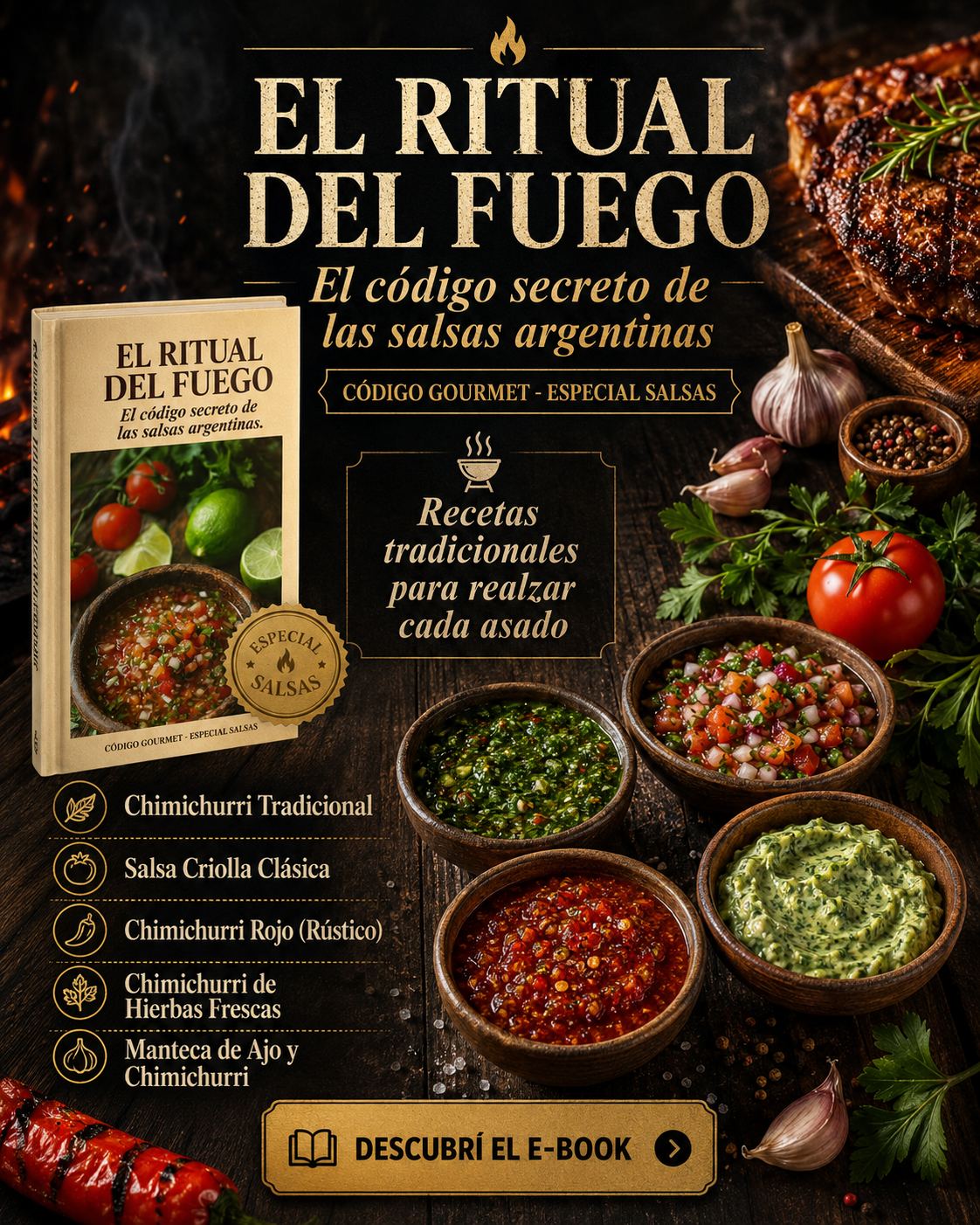 EL RITUAL DEL FUEGO Especial salsas