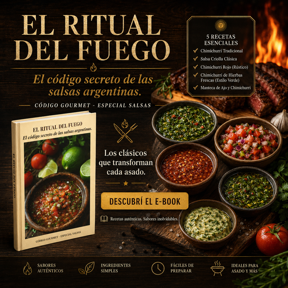 EL RITUAL DEL FUEGO Especial salsas